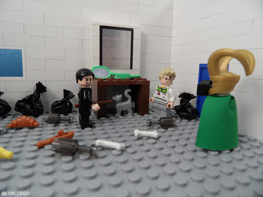 Behind the scenes of Lego High-Rise Page 110.