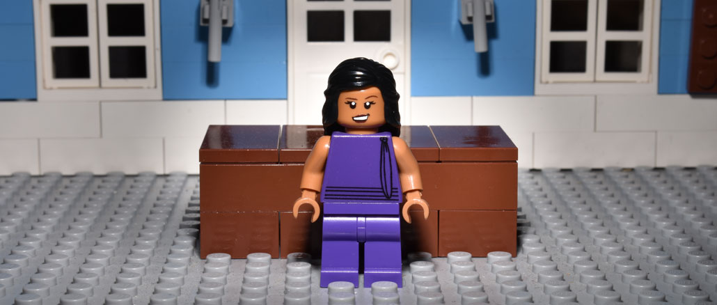 LEGO Hamlet Characters: Queen Gertrude, as Played by Lolita Chakrabarti