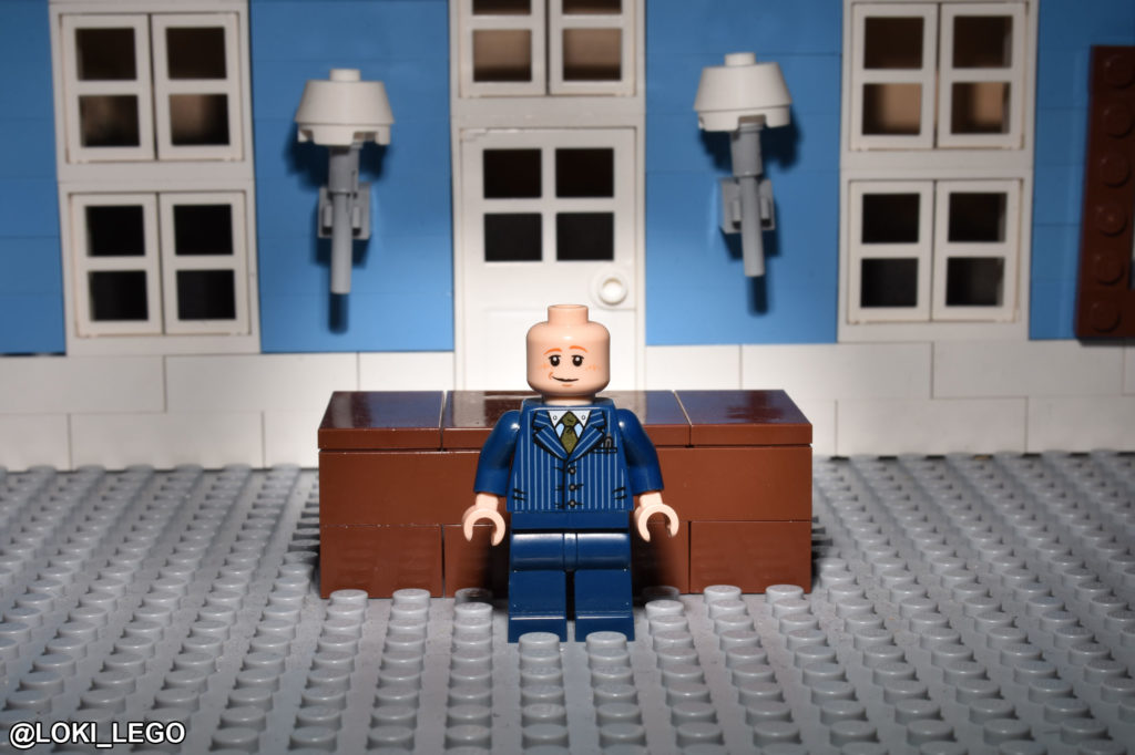LEGO Hamlet Characters: Polonius, as Played by Sean Foley