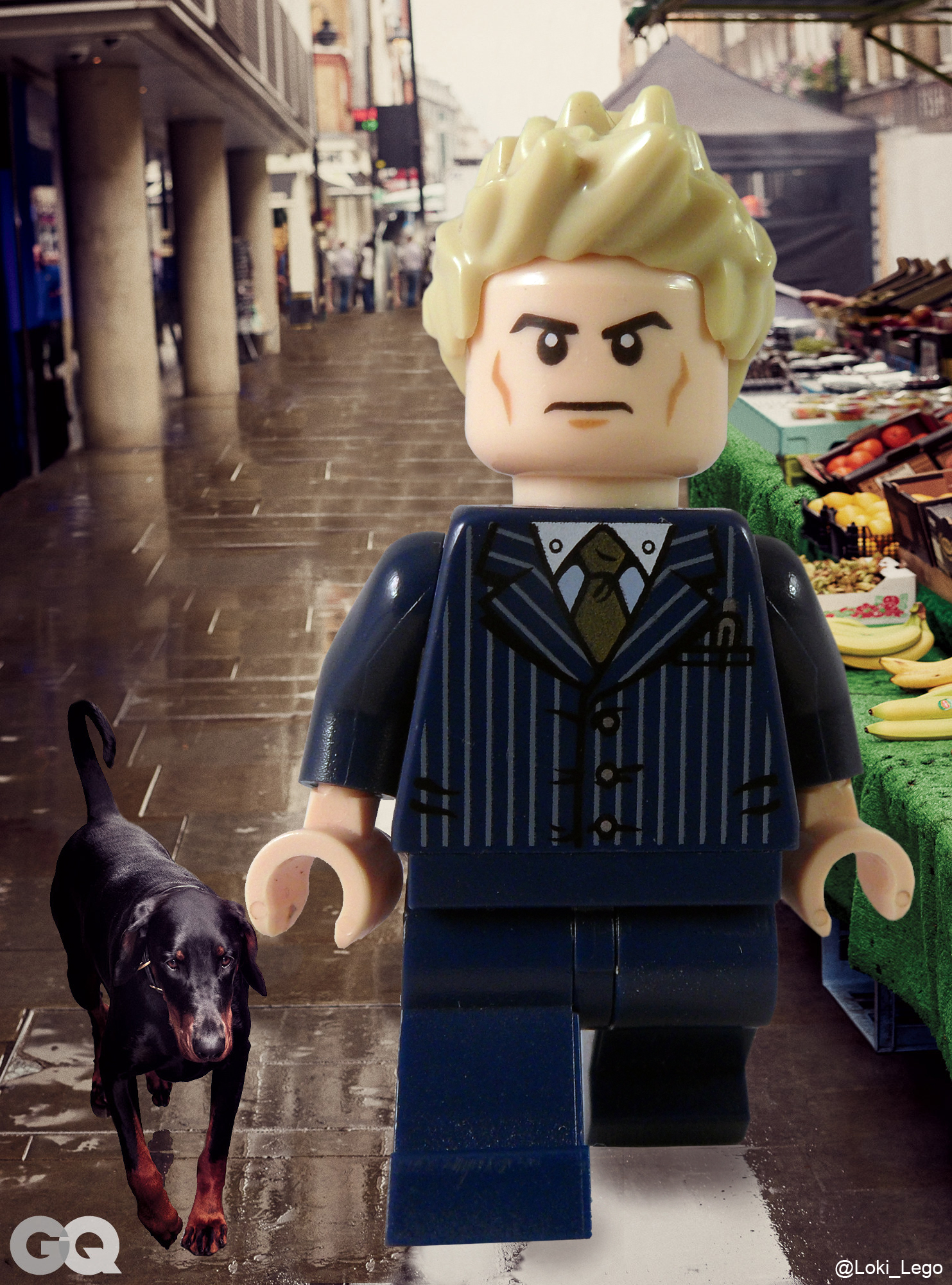 Read more about the article Lego Loki Wears the Sharpest Business Suits of The Season for GQ Magazine
