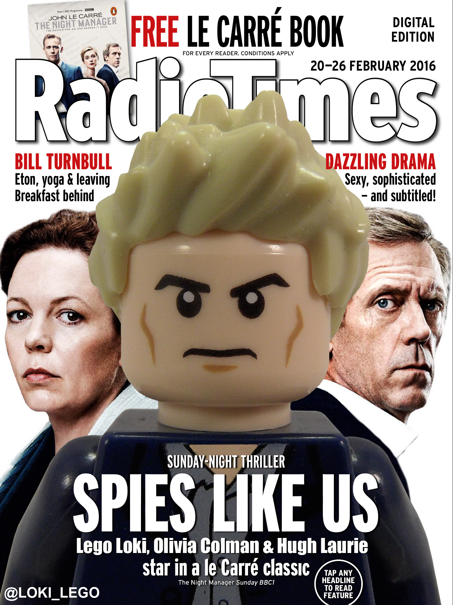 Read more about the article I Feature on the Cover of Radio Times with The Night Manager