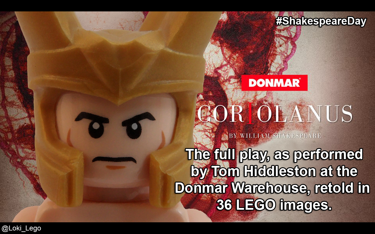 Read more about the article LEGO Coriolanus: A Shakespeare 400 Celebration