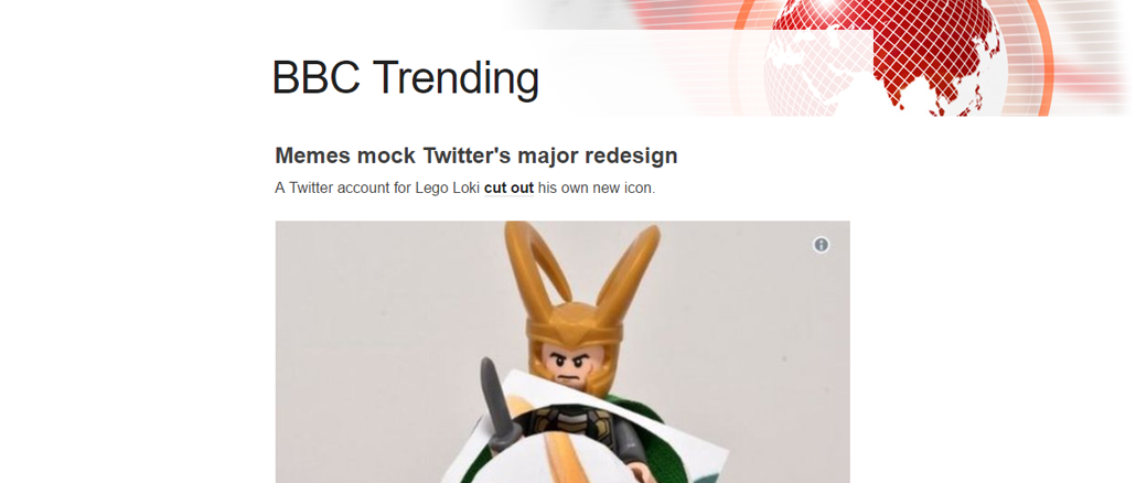 Read more about the article BBC News: Memes Mock Twitter’s Major Redesign