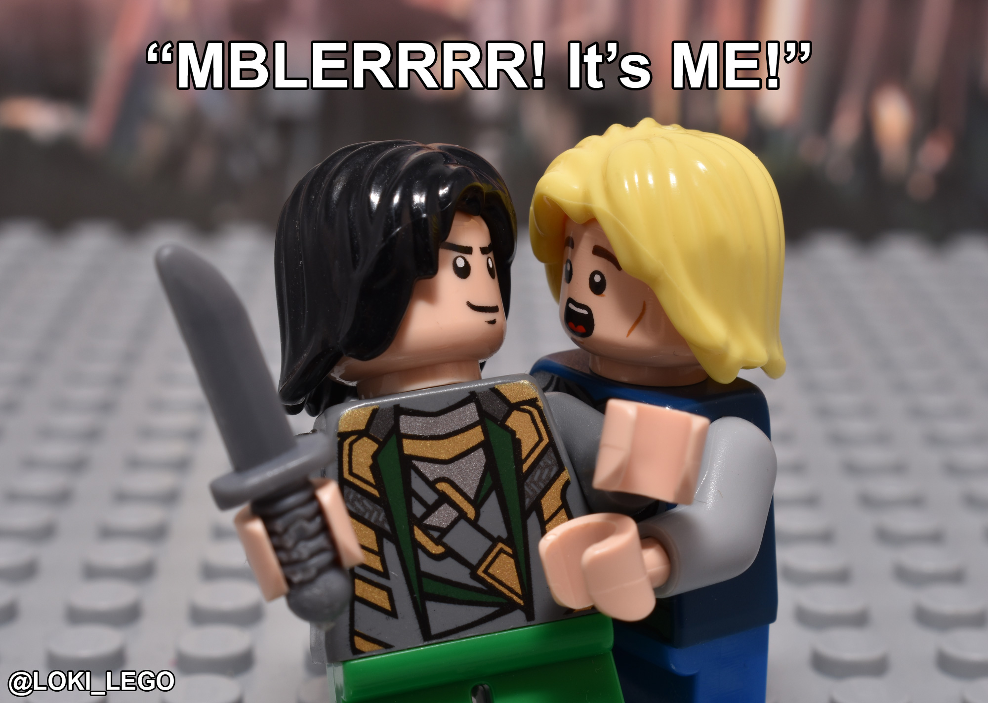 Thor Admires a Snake - Future Ruler of Midgard
