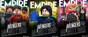 Read more about the article Empire Magazine Avengers Infinity War Covers Recreated in LEGO