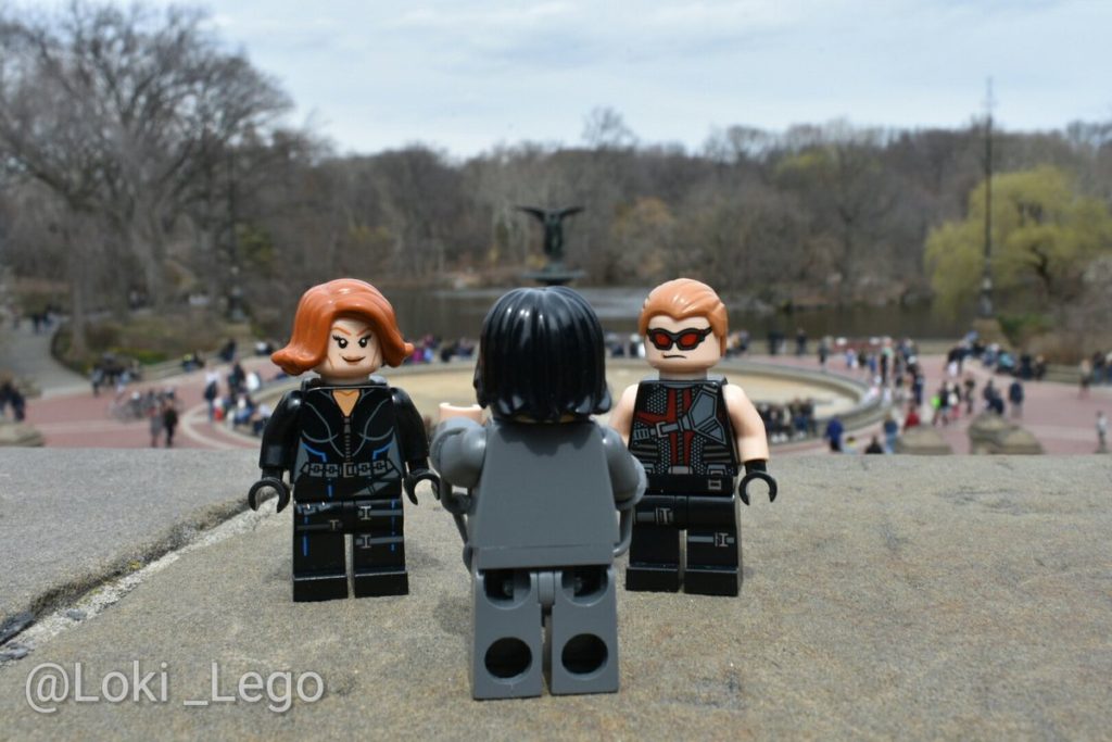 The Avengers Filming in Central Park
