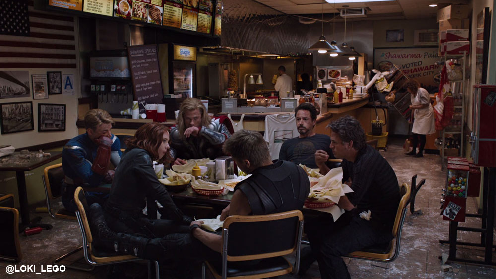 Avengers Shawarma Shop