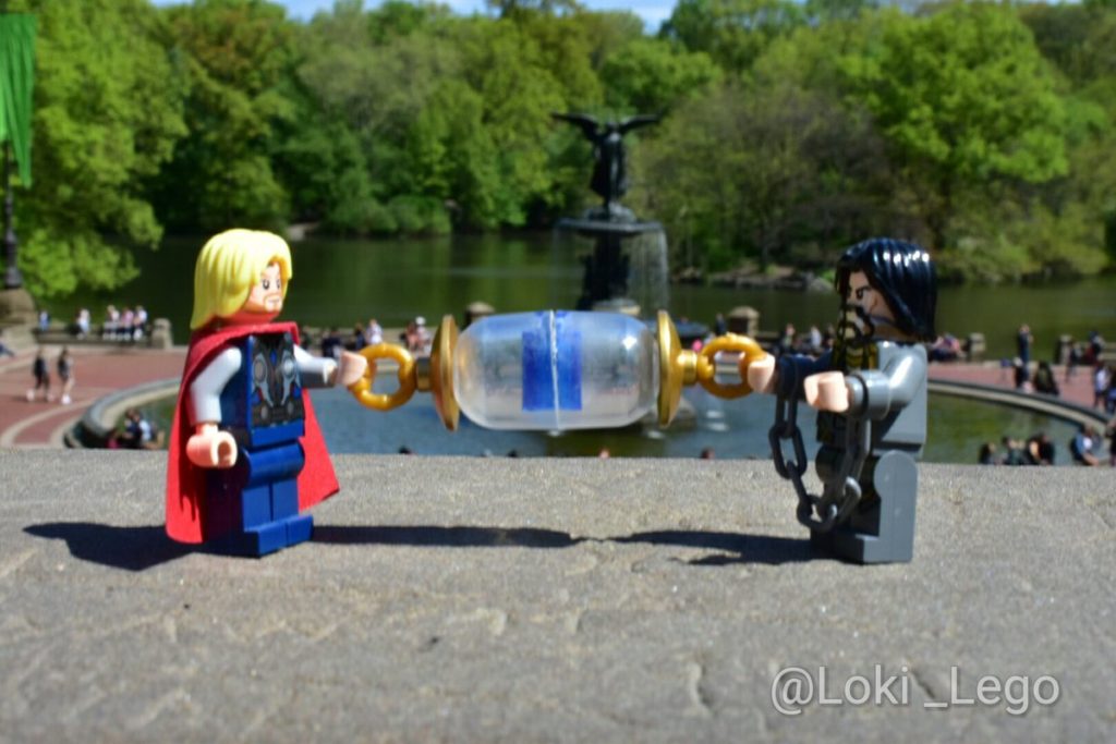 The Avengers Filming in Central Park