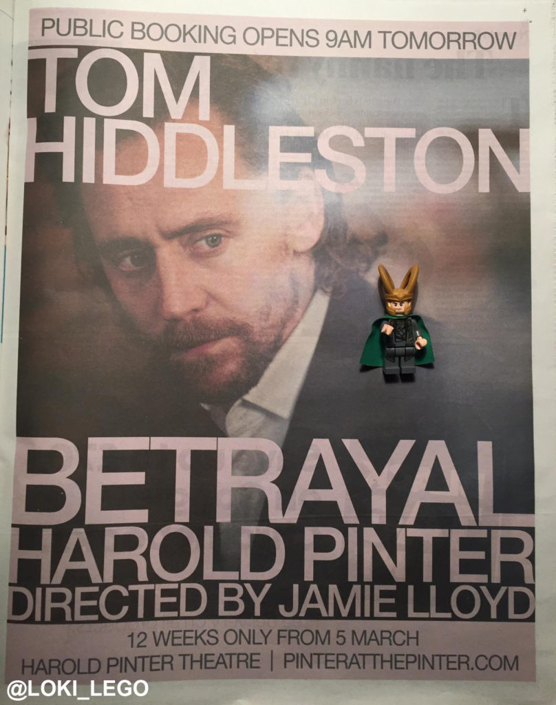Tom Hiddleston Betrayal