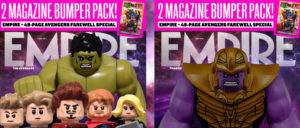 Read more about the article Avengers Endgame Empire Magazine Covers Recreated in LEGO